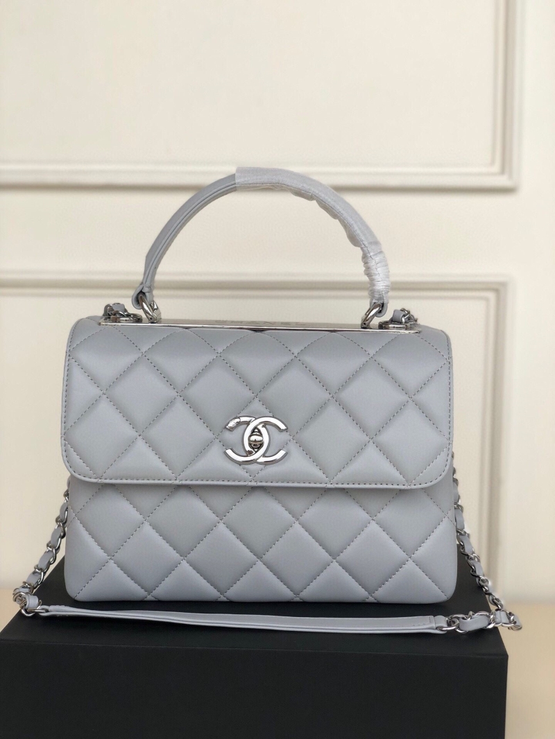 Ch**el top handle bags